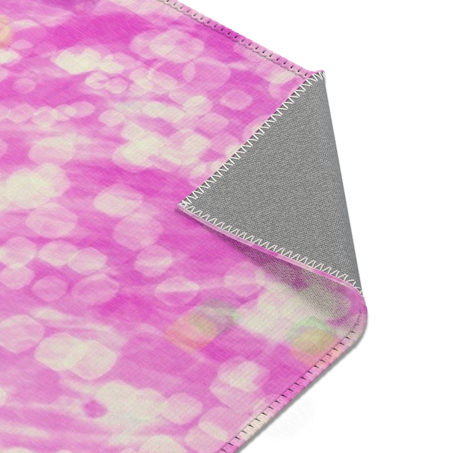 Anew: 24"x36" Soft Pink Abstract Area Rug - Cozy Home Decor, Living Room Accent, Bedroom Carpet, Shower Gift, Boho Chic Style