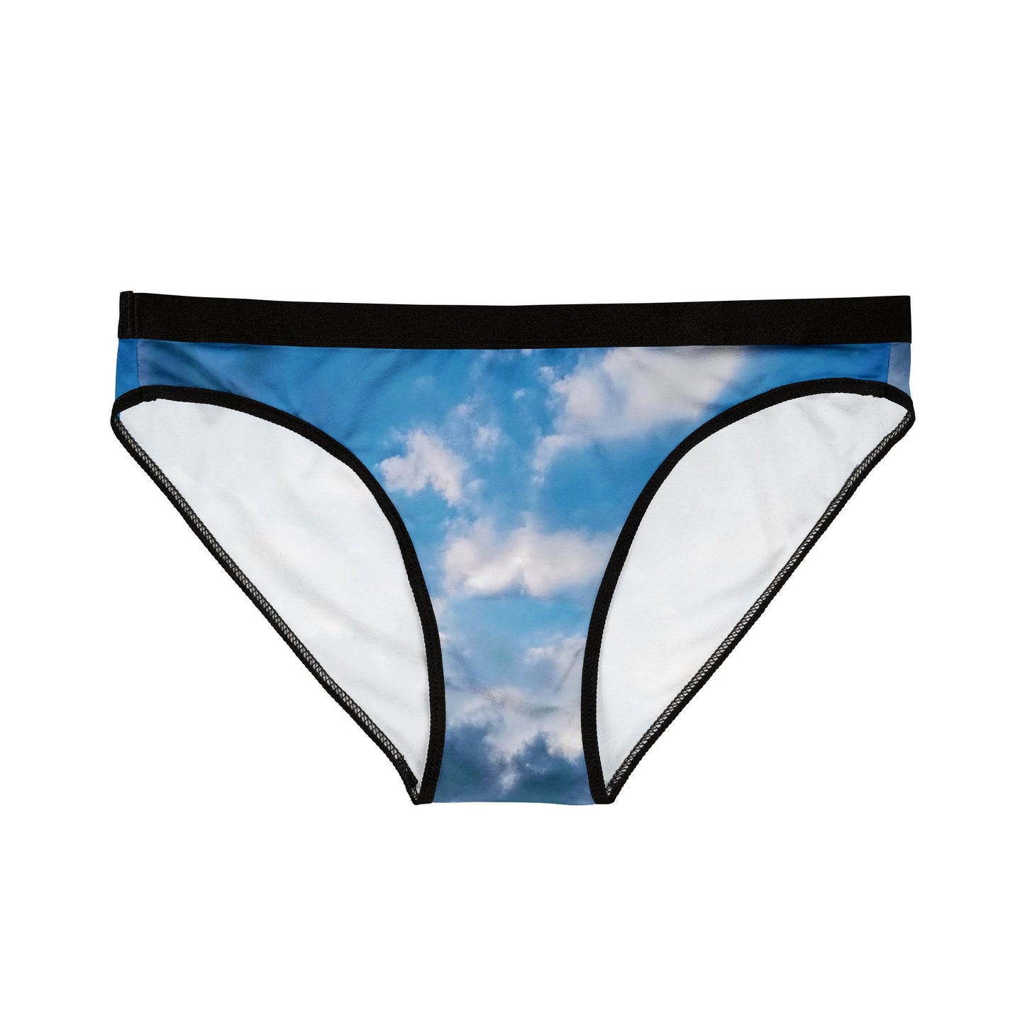 Break of Day: Sky Cloud Print Women Underwear - Comfortable & Stylish