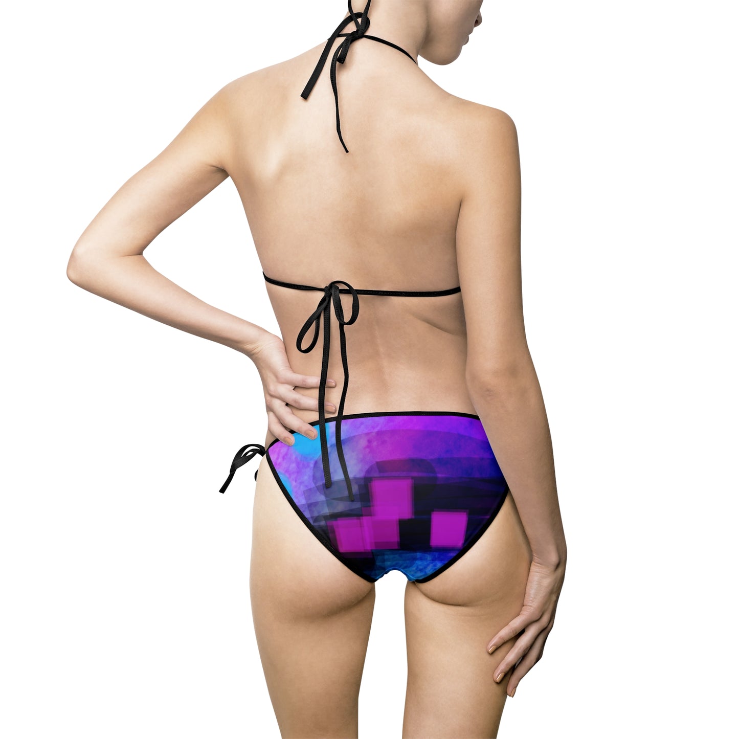 Take Care: Vibrant Women's Bikini Swimsuit - Stylish Beachwear for Summer Fun