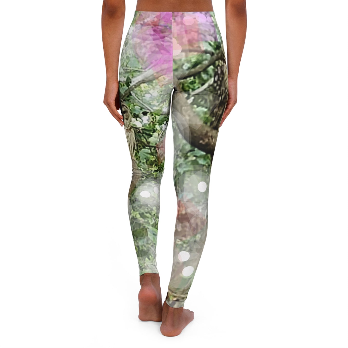 Woodland Owl: Women's Casual Spandex Leggings (AOP)