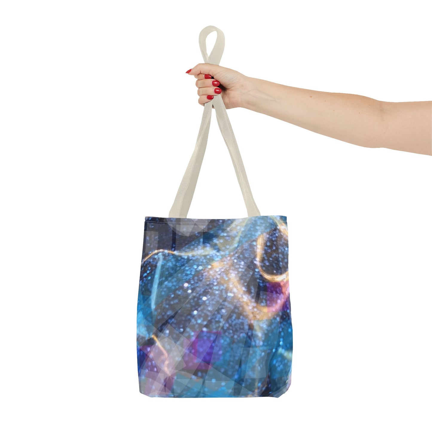 Saphire Fuel: Tote Bag (AOP)