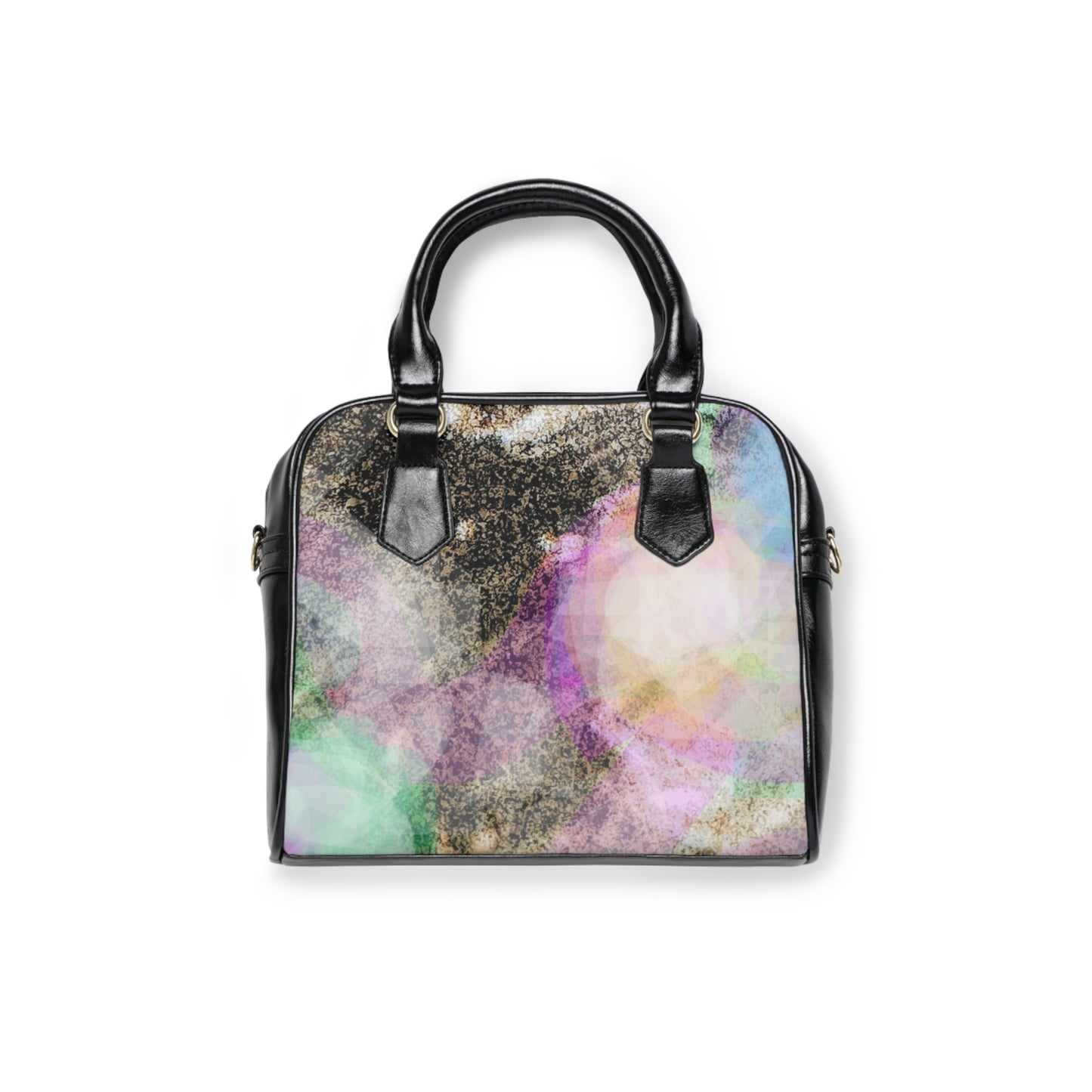 Bliss Rays: Chic Abstract Shoulder Handbag - Stylish & Versatile Tote for Everyday Use