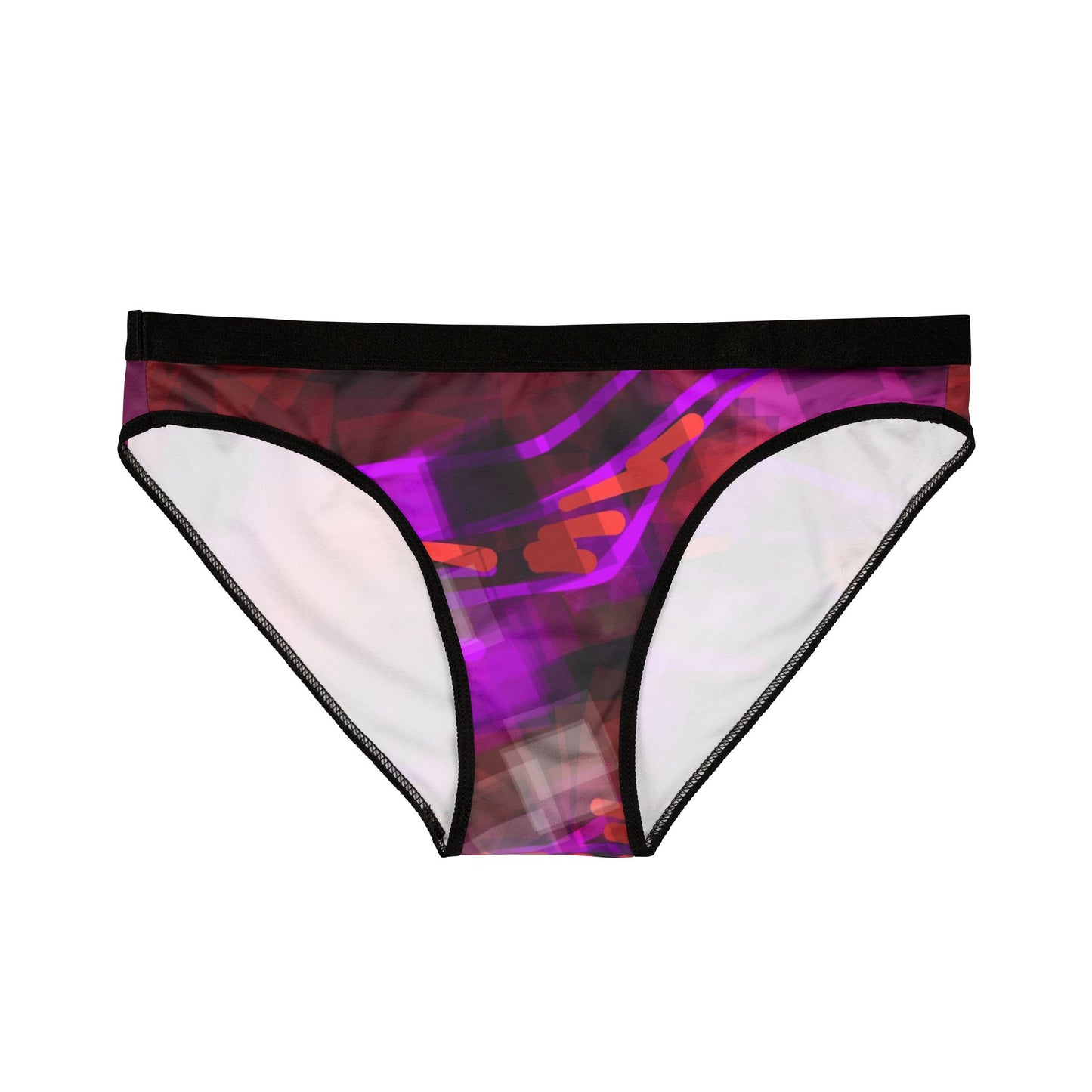 Bo: Cool Vibes Vibrant Women's Underwear - Colorful Abstract Print Panties