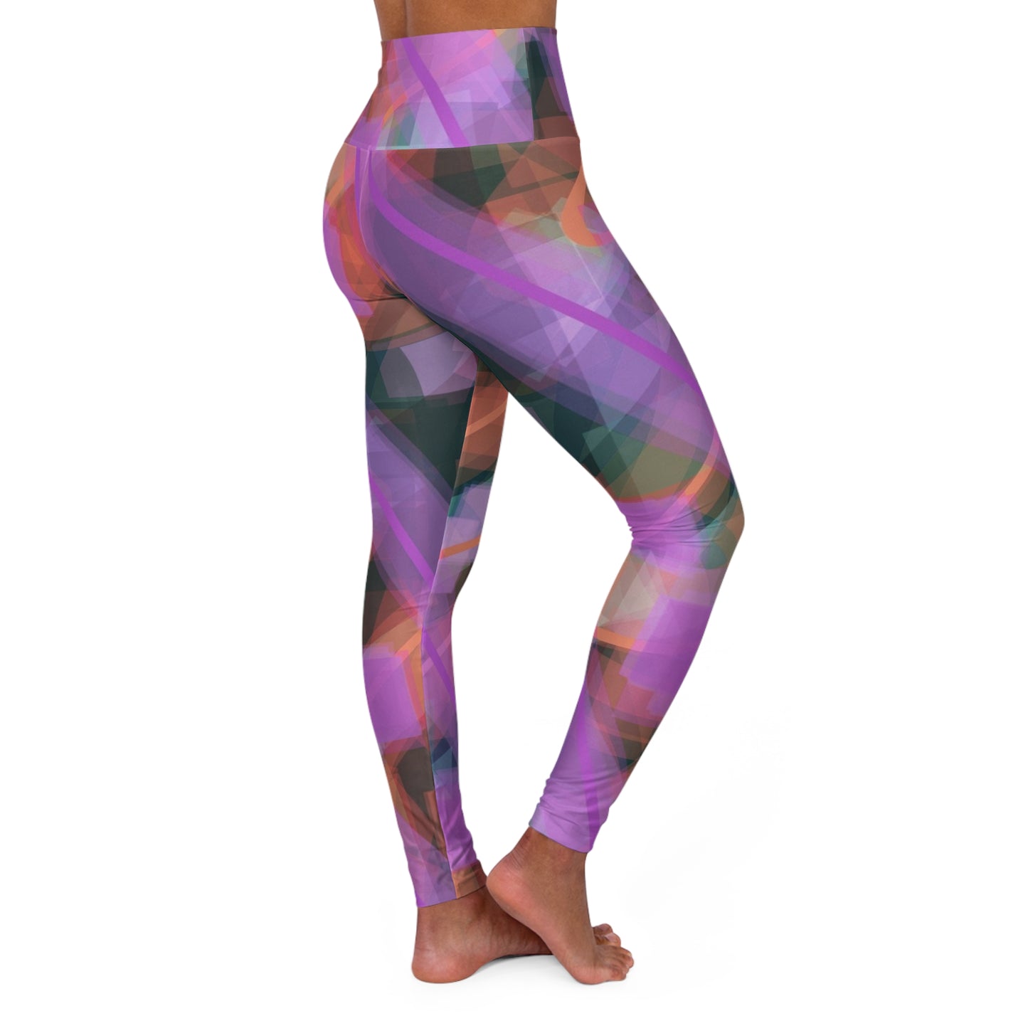 Rita: Vibrant High Waisted Leggings - Fitness, Activewear, Workout Pants, Dance Apparel, Streetwear Leggings