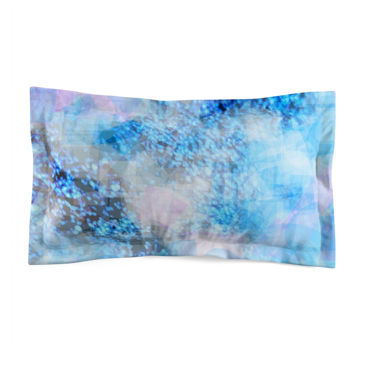 Sapphire Softly: Microfiber Pillow Sham