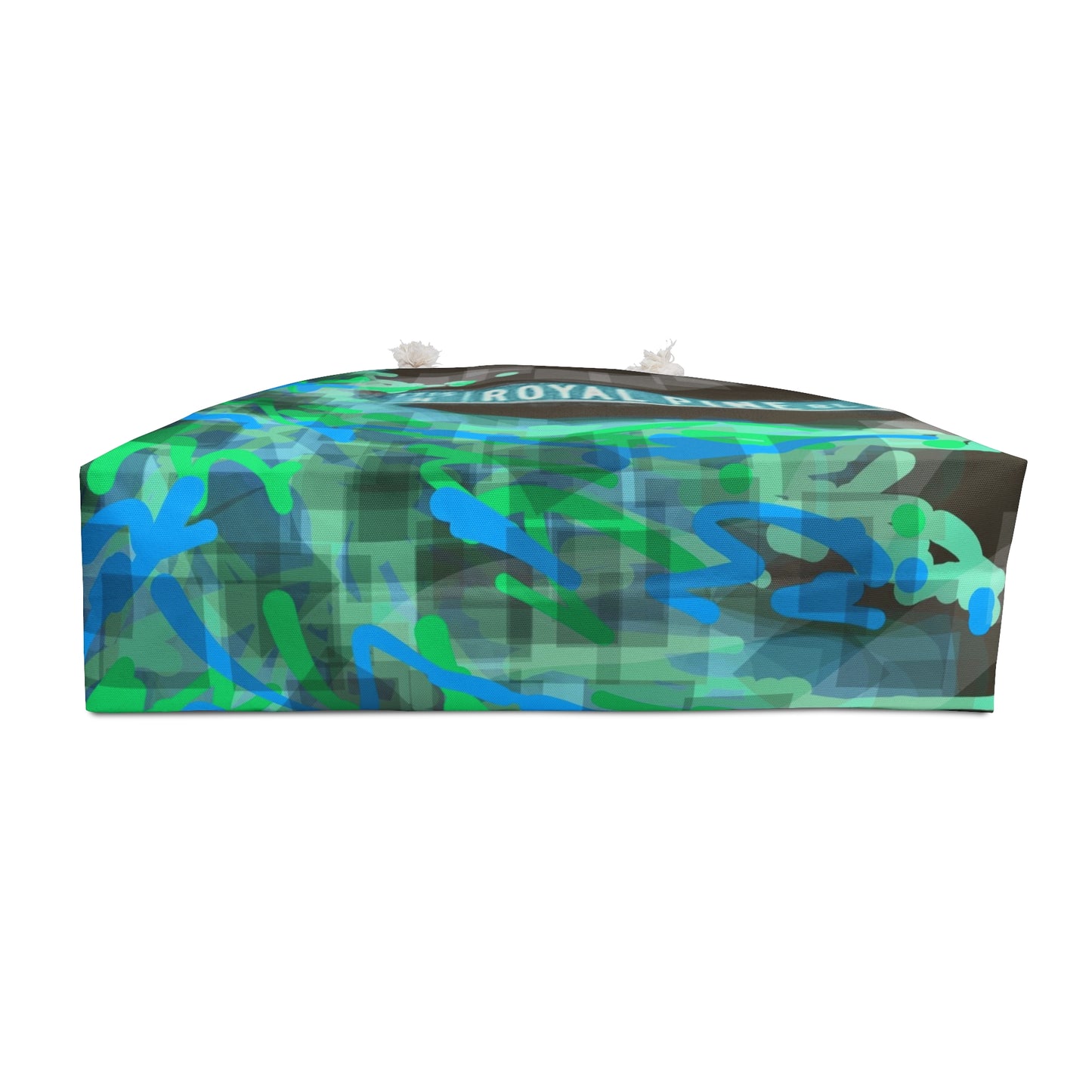 Royal Pine: Colorful Abstract Weekender Bag - Perfect for Travel & Beach Days