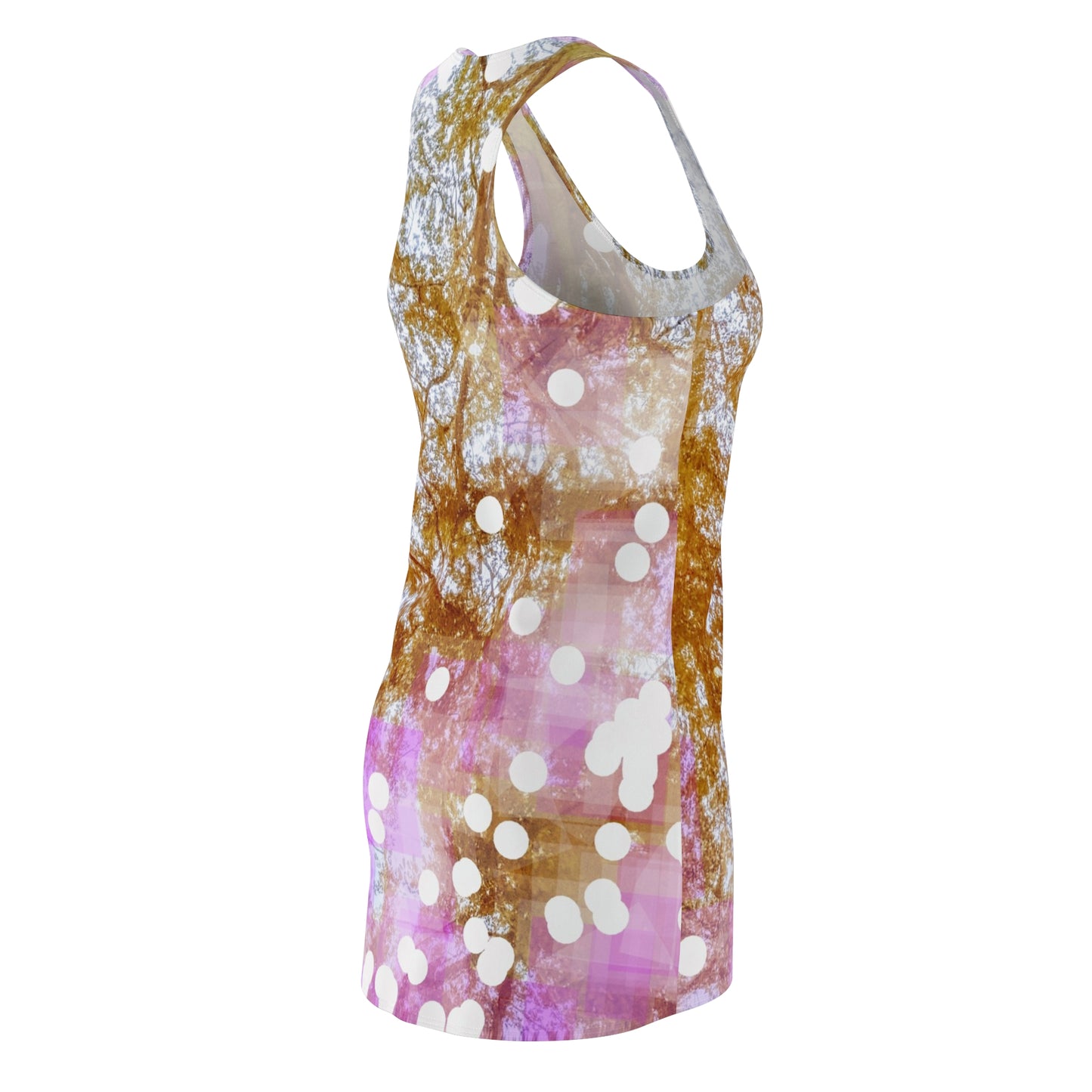 Auburn: Women's Cut & Sew Racerback Dress (AOP)