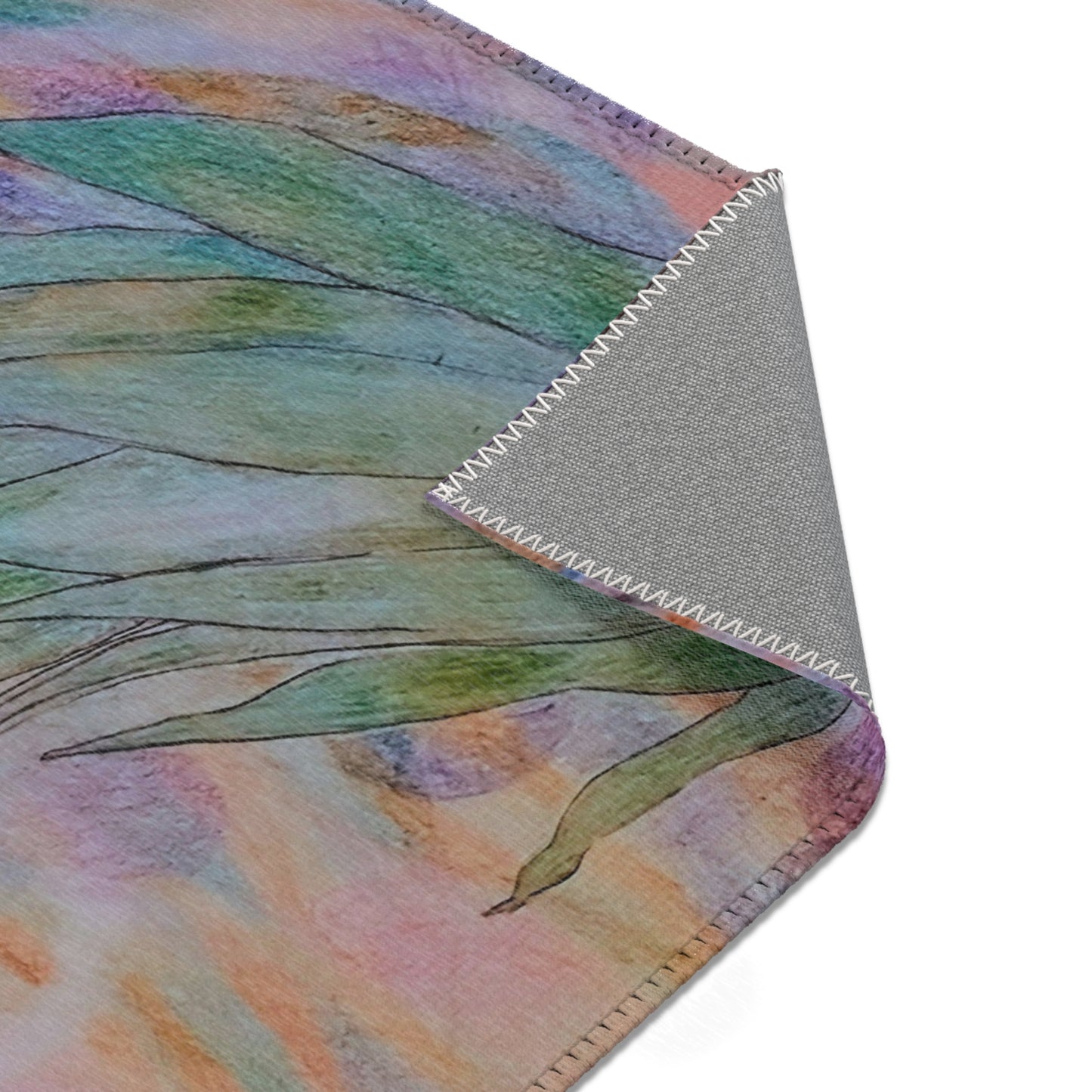 Breathing Tulips: Area Rugs: 24"x36"