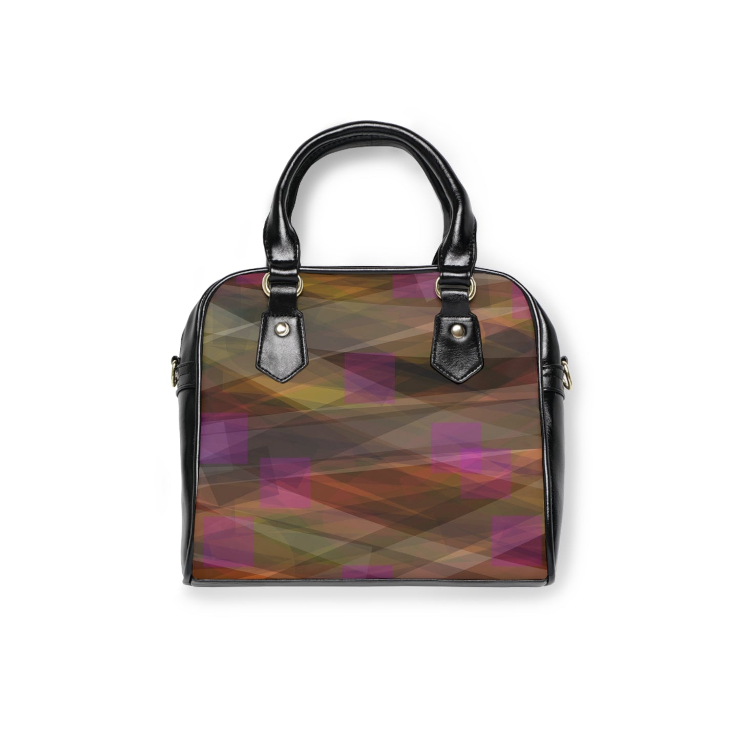 Cheyenne: Stylish Geometric Shoulder Handbag - Trendy Purse for Everyday Use