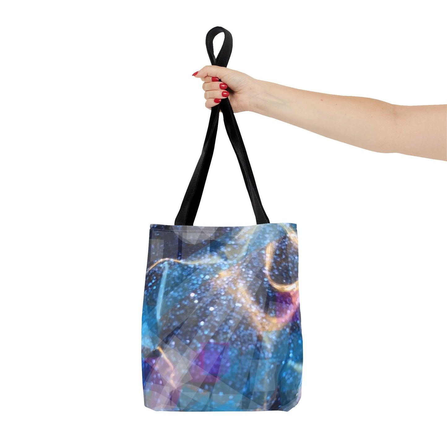 Saphire Fuel: Tote Bag (AOP)