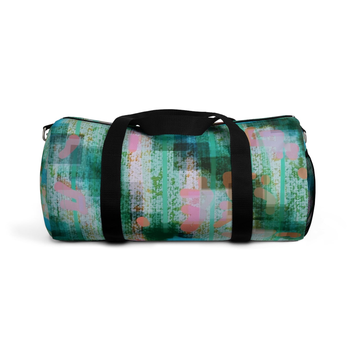 Tuesday Afternoon: Abstract Green Art Duffel Bag for Travel & Gym