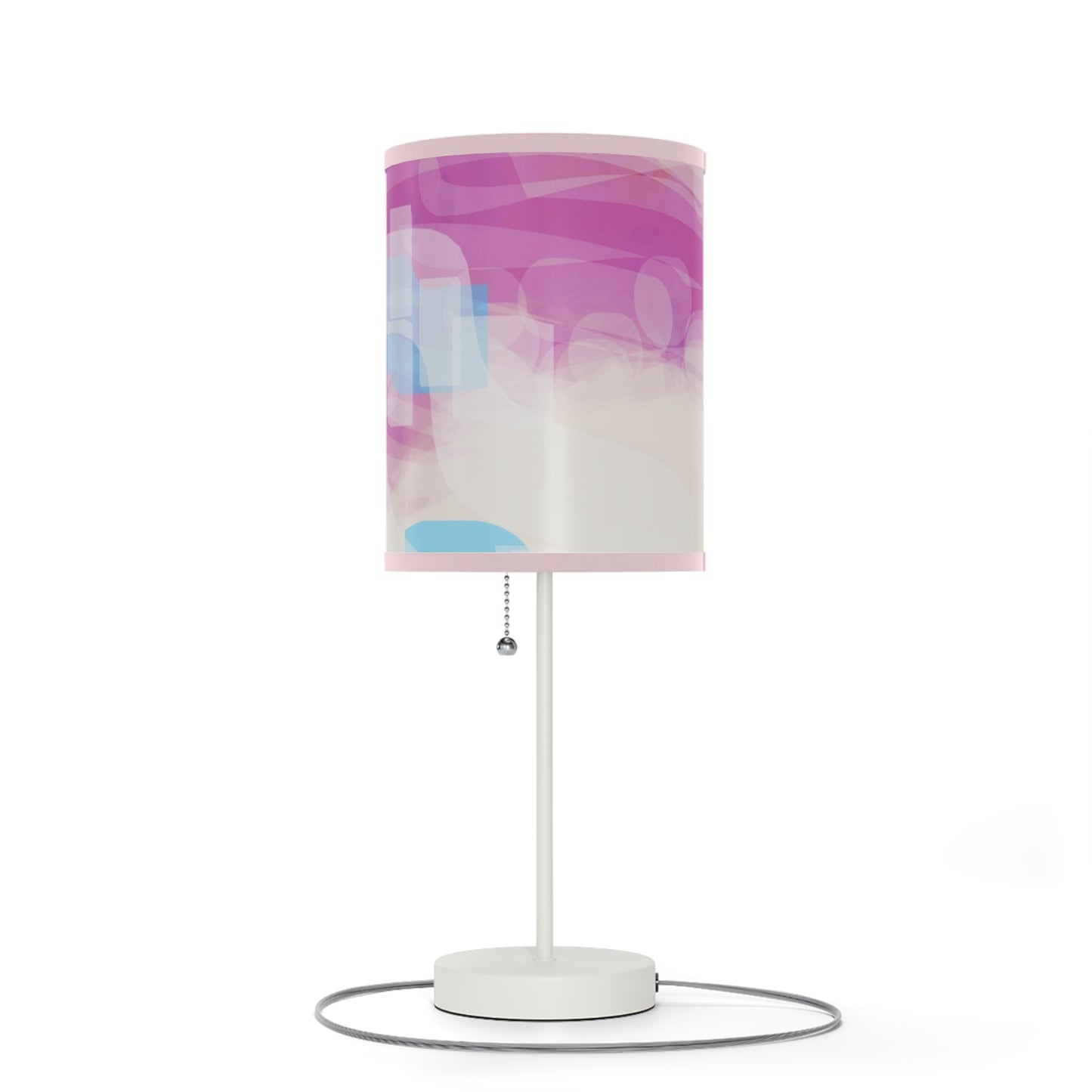 Lyra: Abstract Pink Marble Table Lamp, Modern Desk Light, Bedroom Decor, Nightstand Lamp, Living Room Lighting, Gift for Her, Home Office