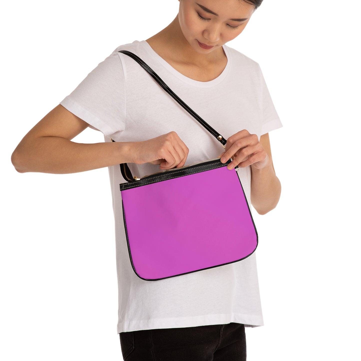 Bobbie: Chic Pink Small Shoulder Bag - Perfect for Everyday Style
