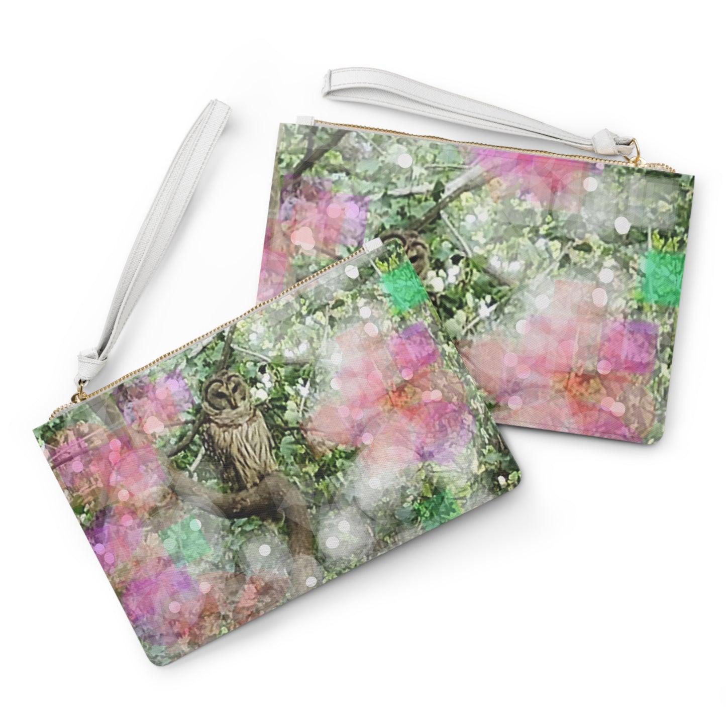 Woodland Owl: Clutch Bag