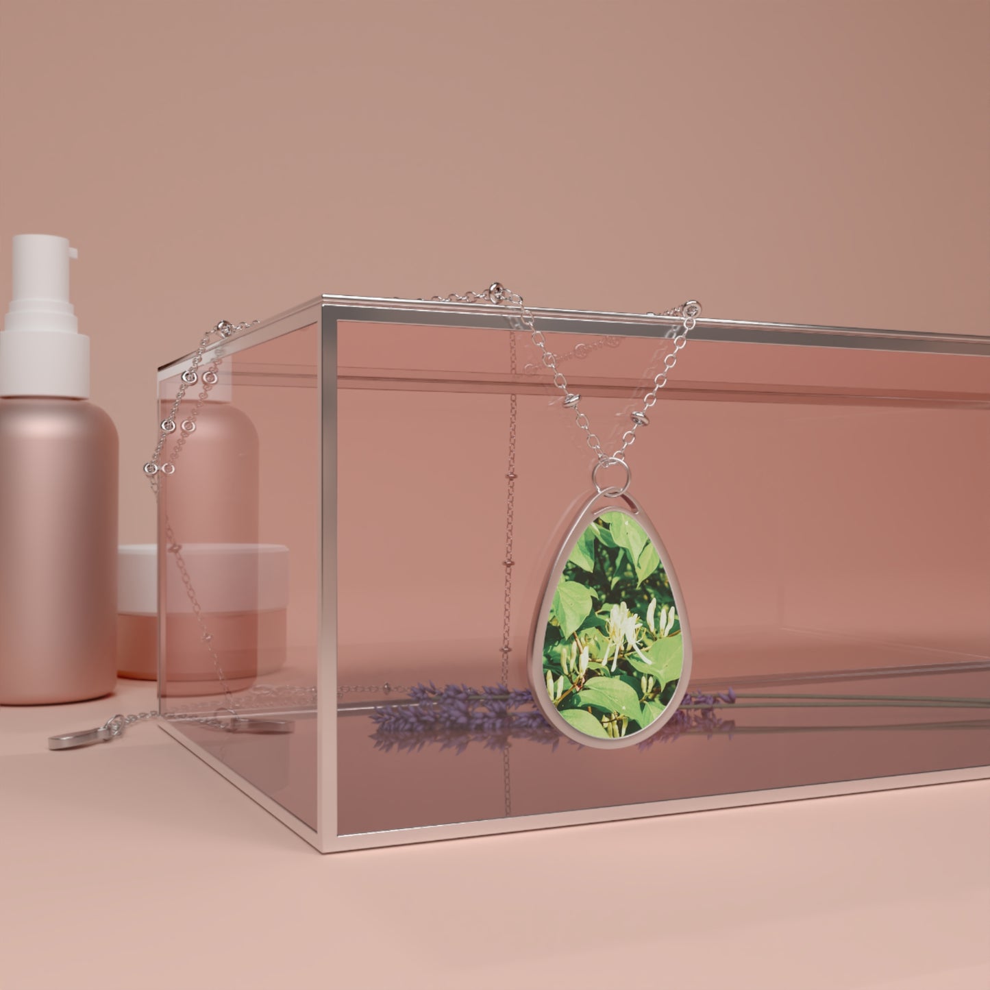 Honeysuckle: Love Mother Nature Jewelry - Cherish Nature Pendant