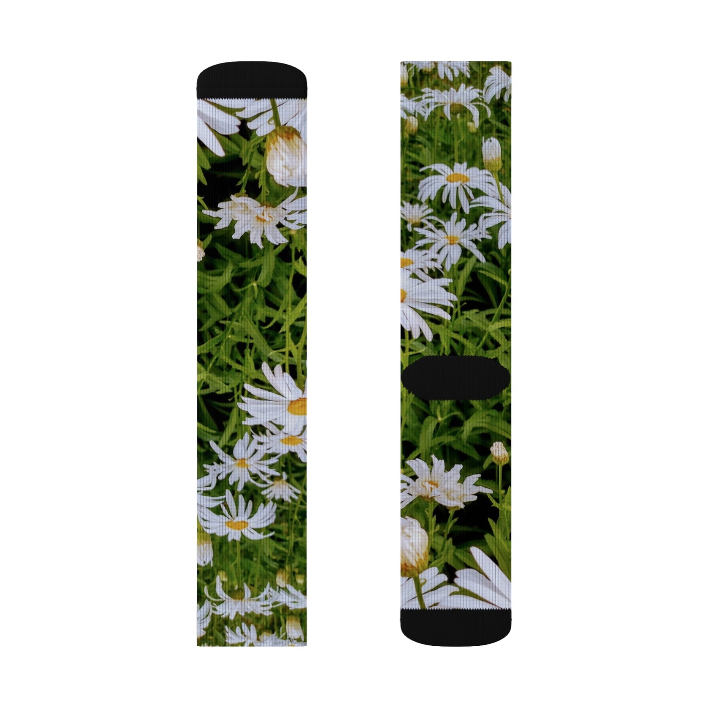 Fresh Daisies: Sublimation Socks