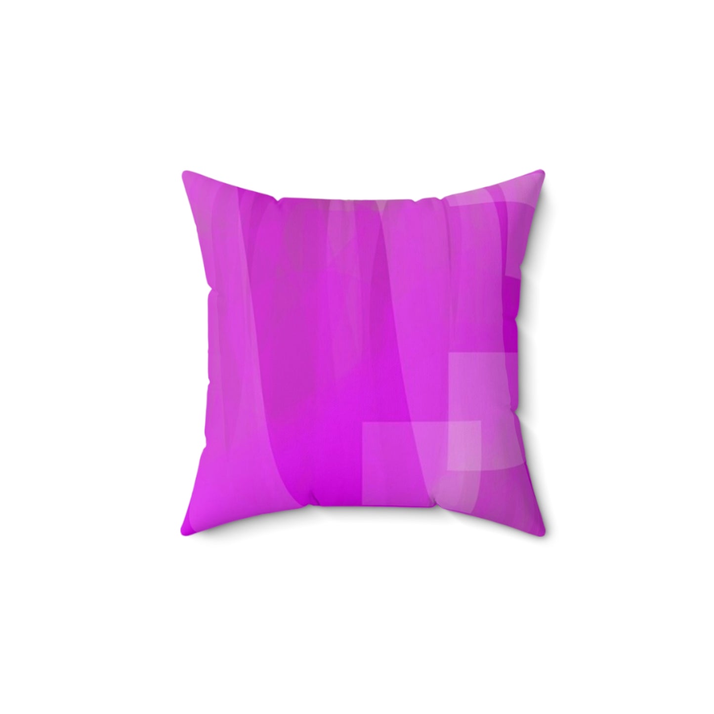 Prudence: (14"x14") Soft Magenta Faux Suede Square Pillow for Home Decor, Cozy Living Room Accent, Modern Touch, Gift Idea, Soft Touch