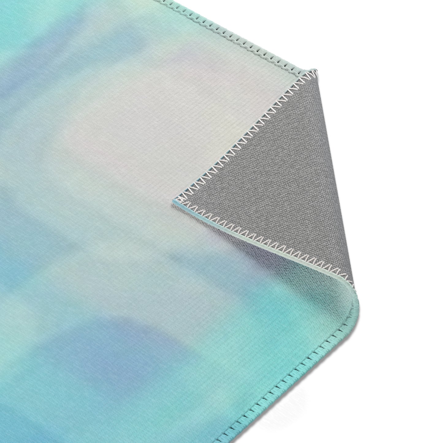 Celia: (48"x72") Aqua Dream Area Rug, Modern Home Decor, Ethereal Chic Living Room Rug, Stylish Bedroom Accent, Cozy Touch for Any Space