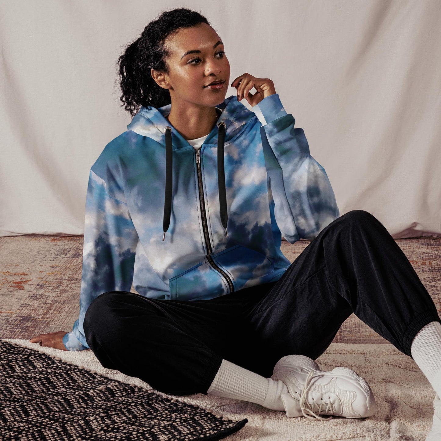 Break of Day: Unisex zip hoodie