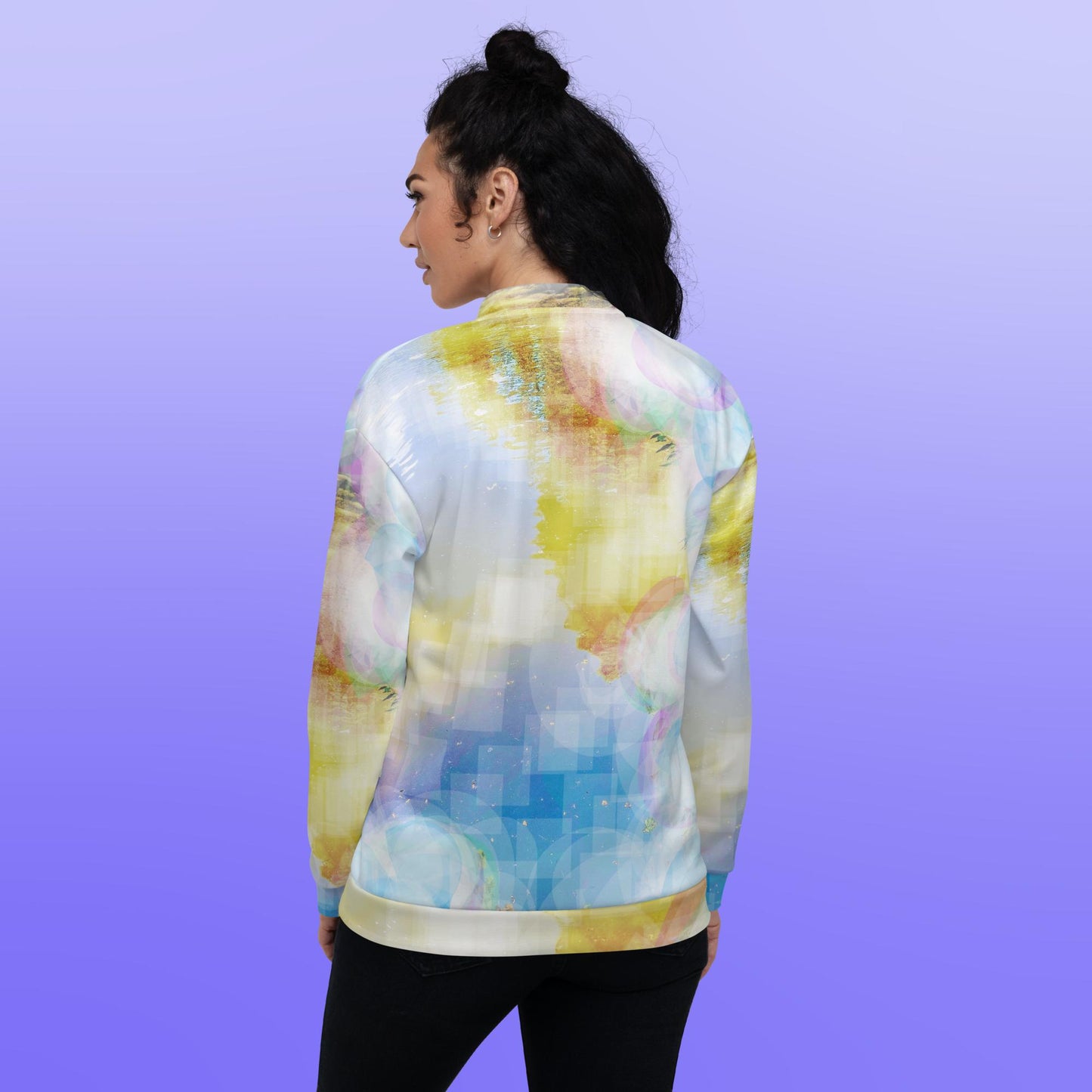 Glimmering: Unisex Bomber Jacket