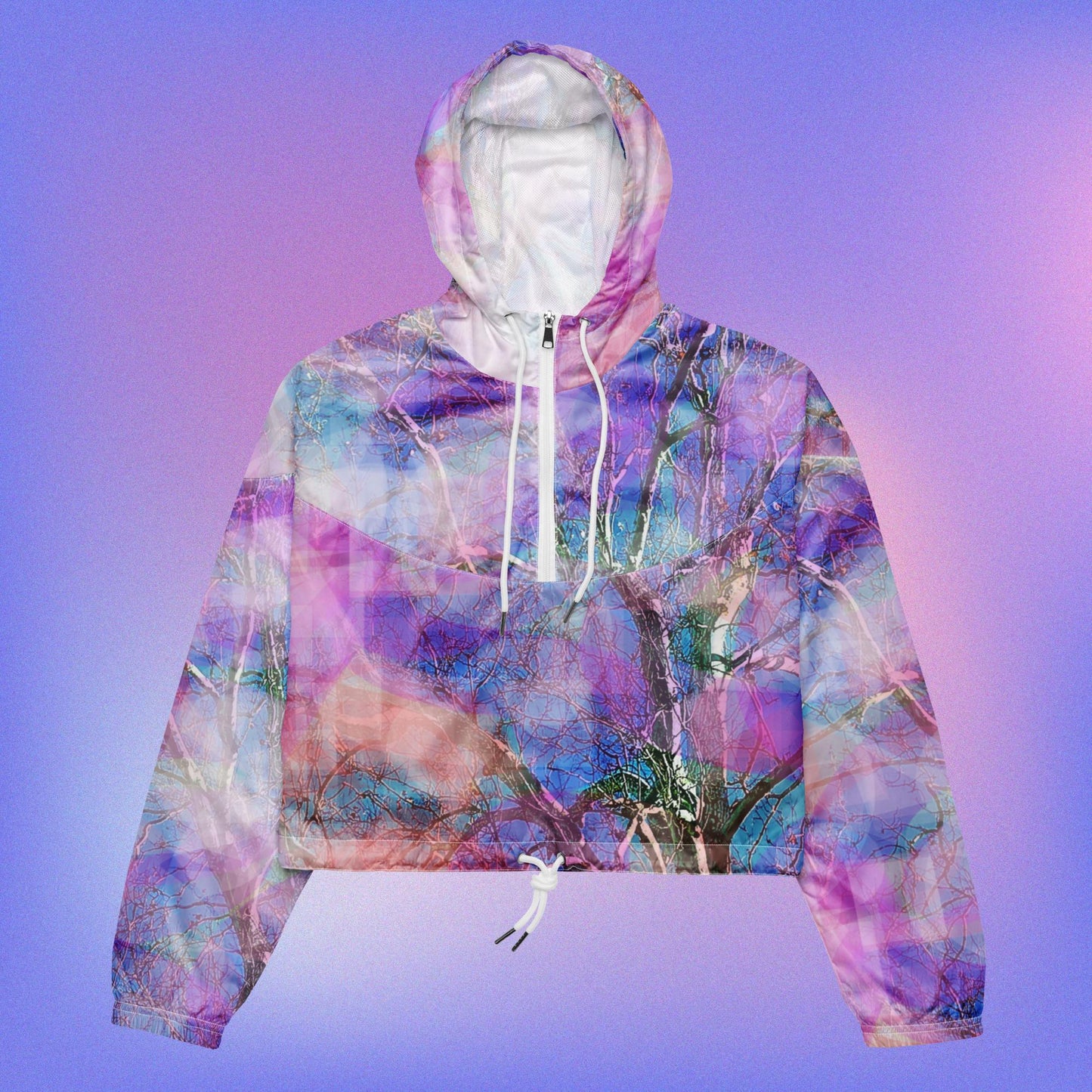 Woo Hoo : D Women’s cropped windbreaker