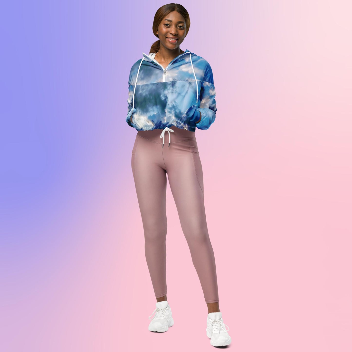 Break of Day: Women’s cropped windbreaker