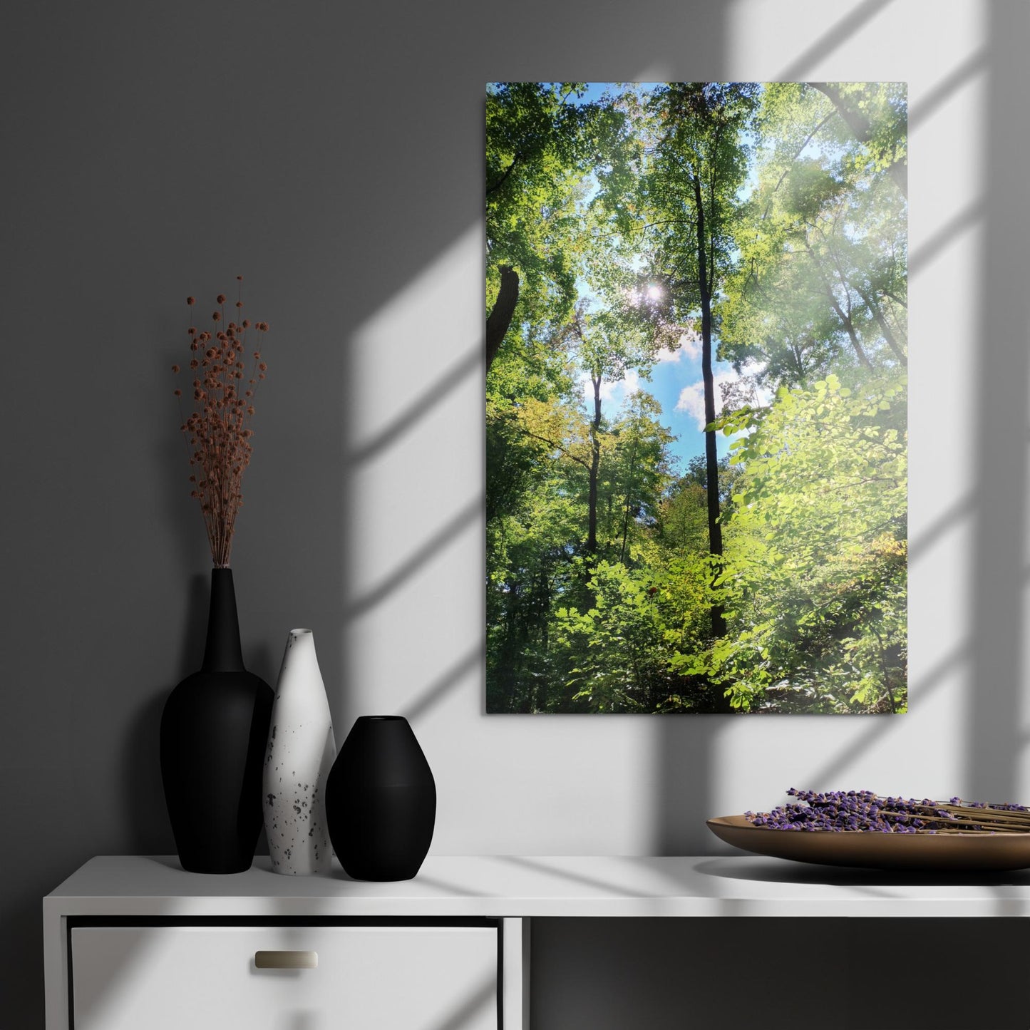 Gorgeous Greens: Metal prints