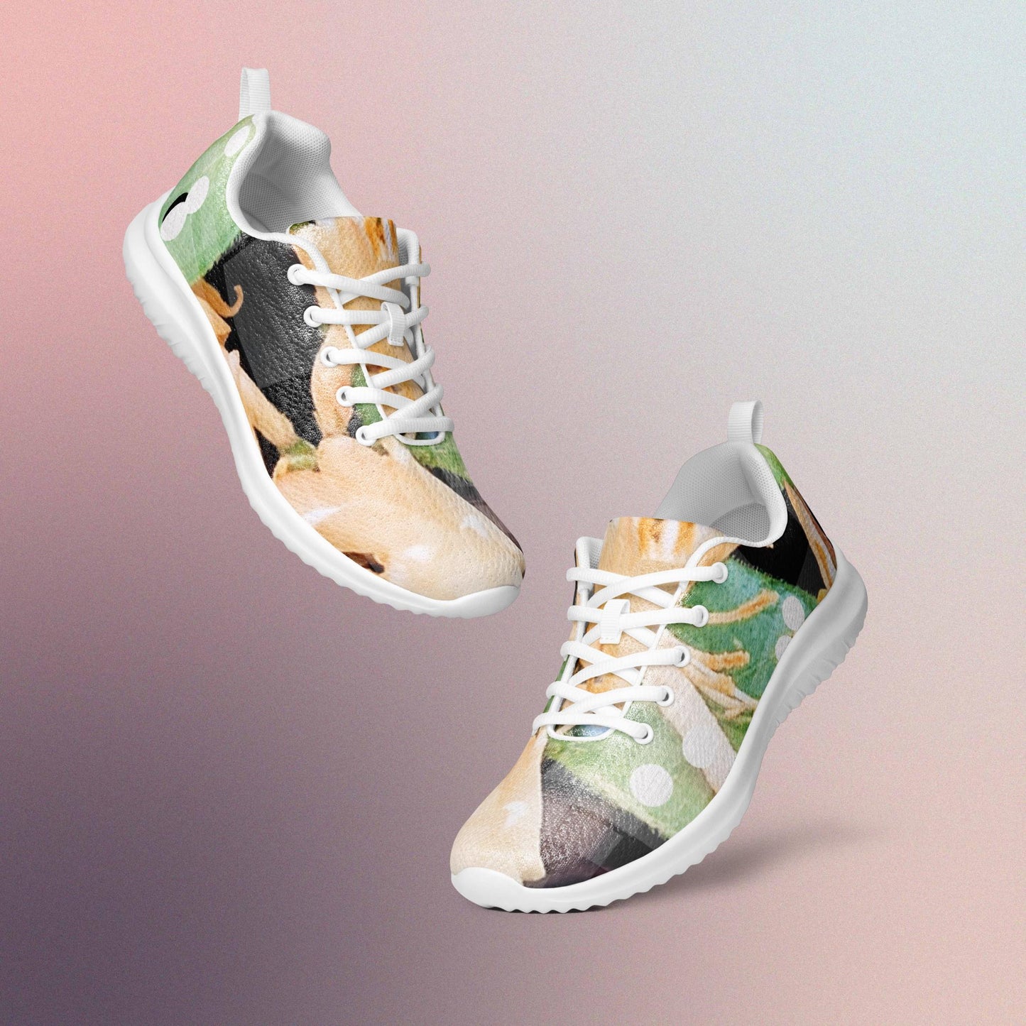 Honey Creme: White Trim Women’s athletic shoes