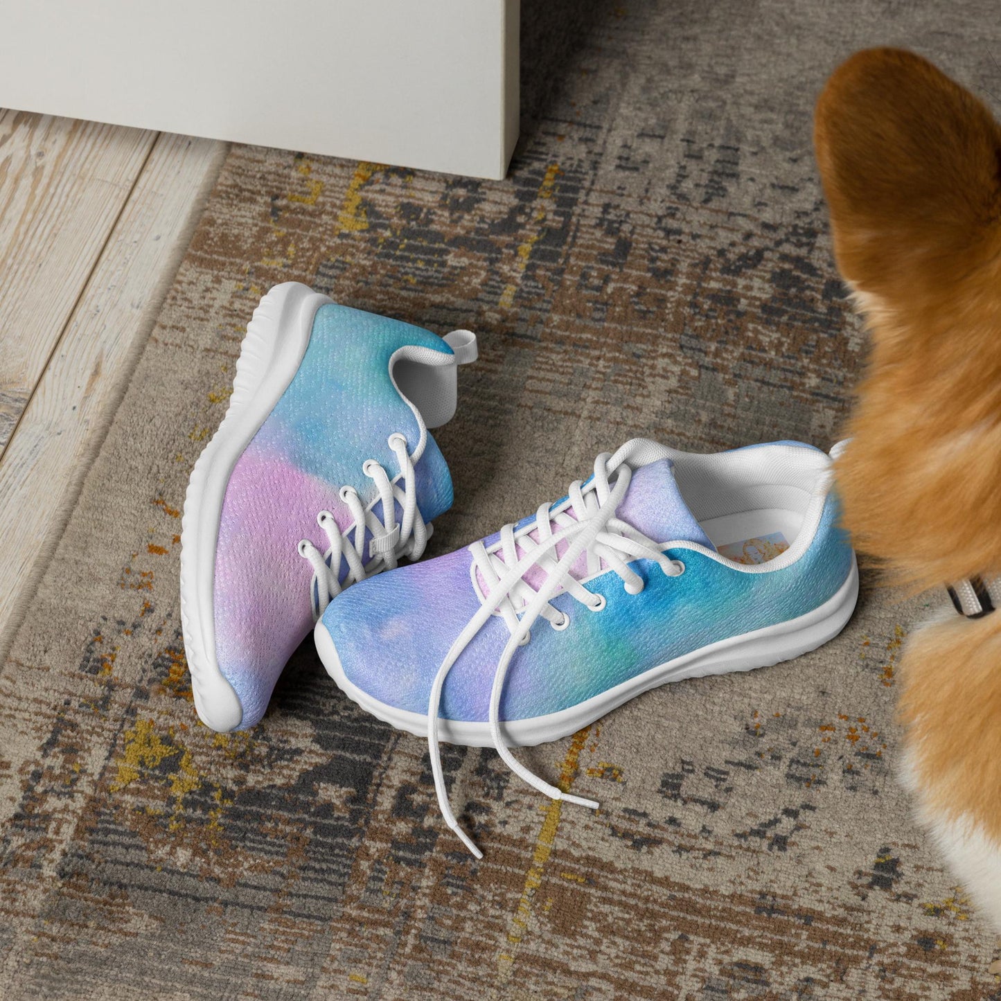 Pastel Air: White Trim Women’s athletic shoes