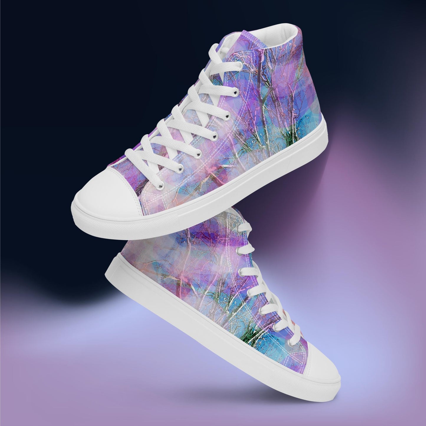 Woo hoo ; D Women’s high top canvas shoes: WH