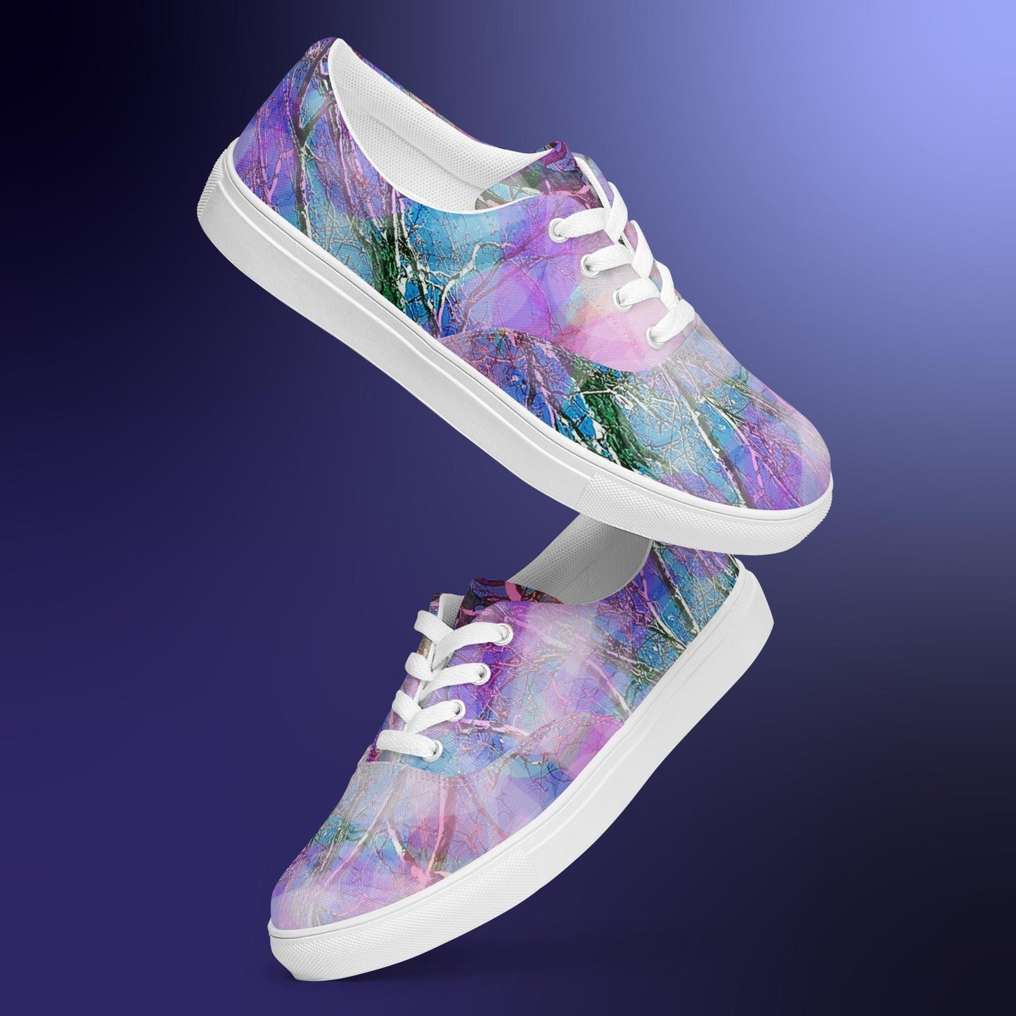 Woo hoo ; D Women’s lace-up canvas shoes