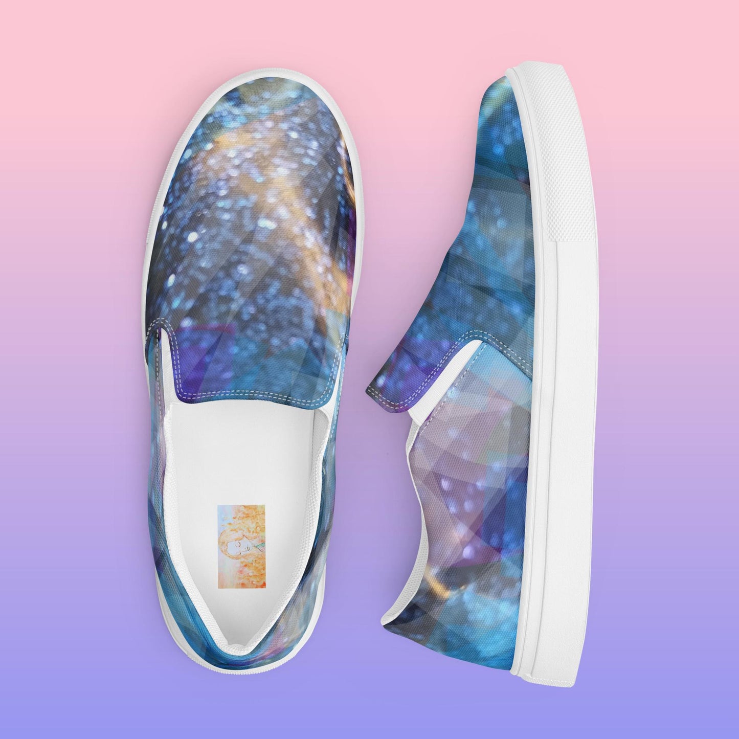 Sapphire Fuel: Women’s slip-on canvas shoes