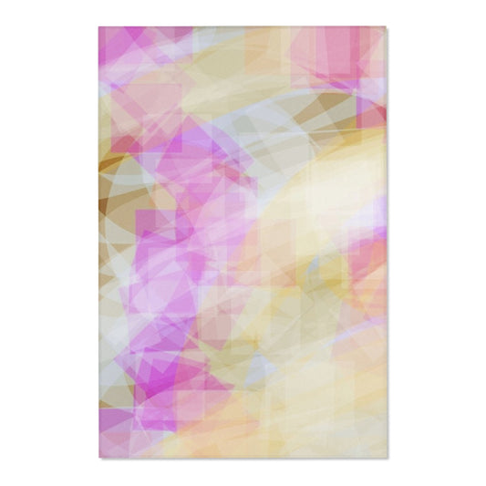 Sweetness & Decency:  48"x72" Bohemian Pastel Area Rug - Soft, Cozy, Serene Home Decor for Living Room, Bedroom, Stylish Floor Mat, Gift for Housewarming, Cozy Vibes