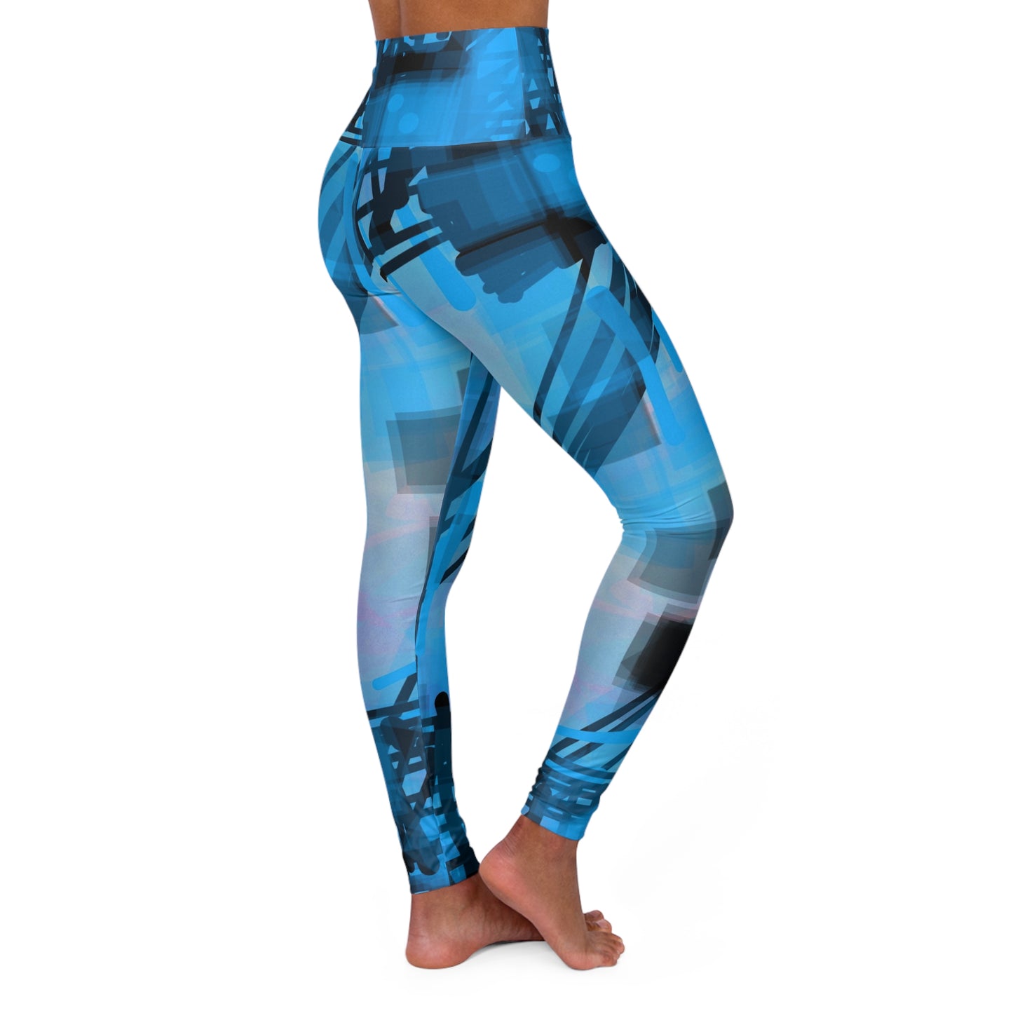 Isabeau:  Vibrant High Waisted Chic Leggings for Active Lifestyle