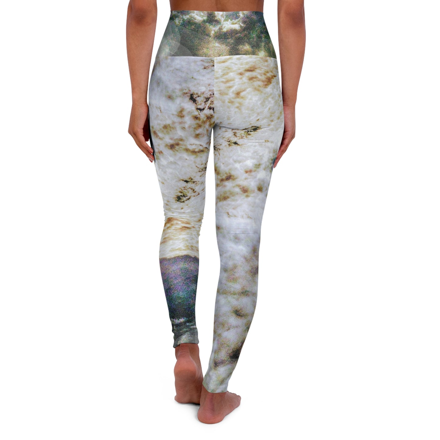 Portalis:  Ethereal High Waisted Leggings, Stylish Activewear, Fitness Leggings, Fashion Streetwear, Trendy Leggings, Comfortable Exercise Leggings