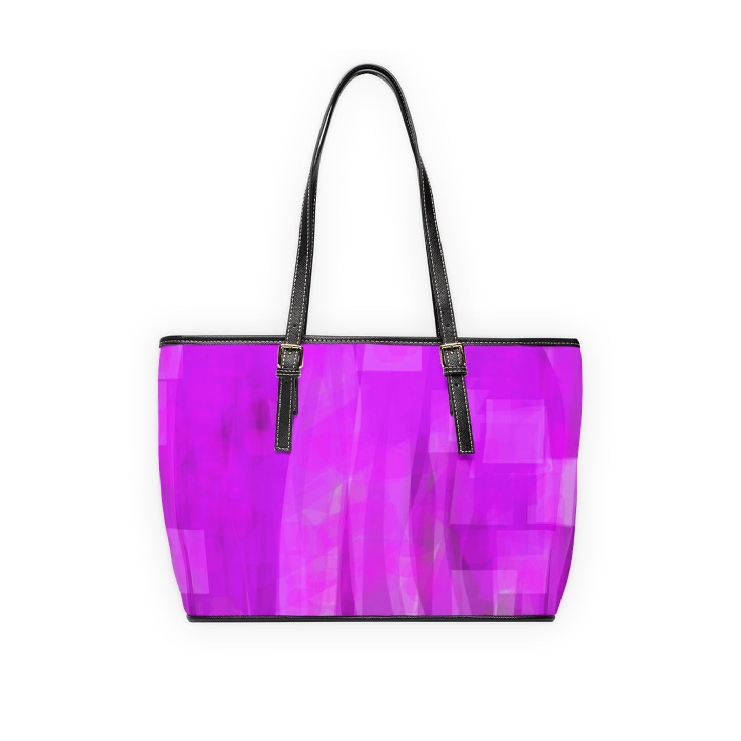 Jodie: Vibrant PU Leather Shoulder Bag, Stylish Tote, Fashion Handbag, Birthday Gift, Good Vibes Purse, Everyday Accessory