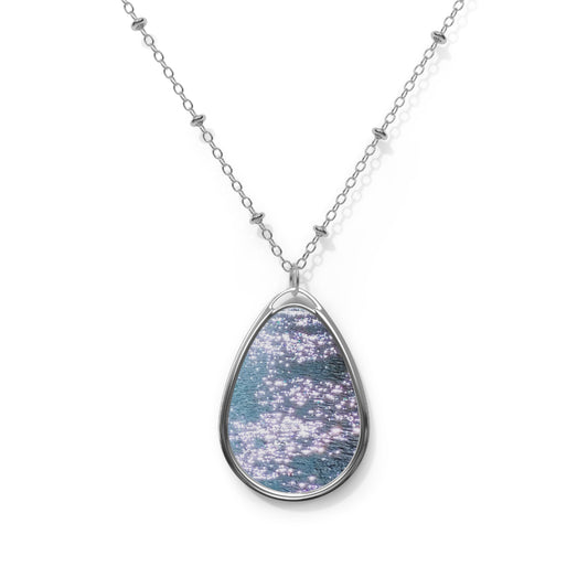 Water Diamonds: Oval Necklace