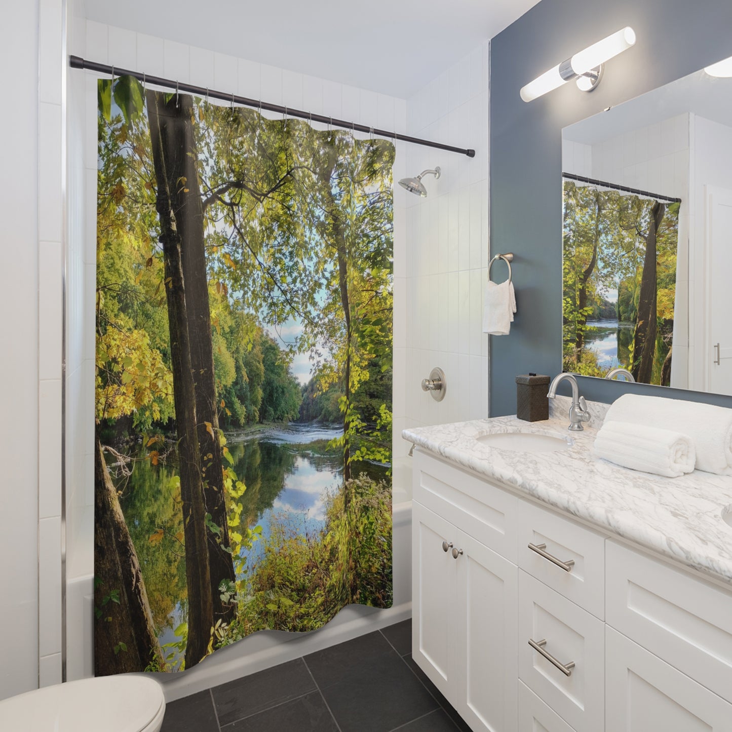 Natural Peace:  Shower Curtains