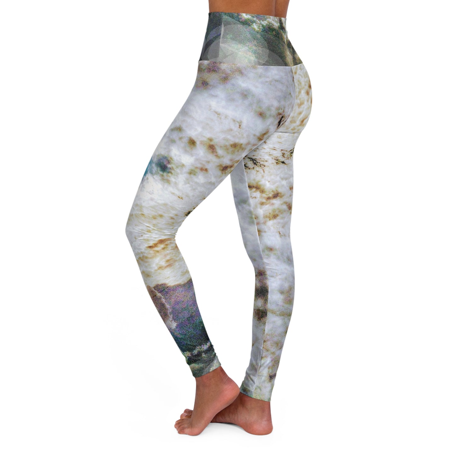 Portalis:  Ethereal High Waisted Leggings, Stylish Activewear, Fitness Leggings, Fashion Streetwear, Trendy Leggings, Comfortable Exercise Leggings