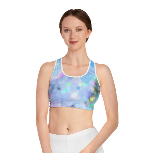 Mystic Pool:  Sports Bra (AOP)