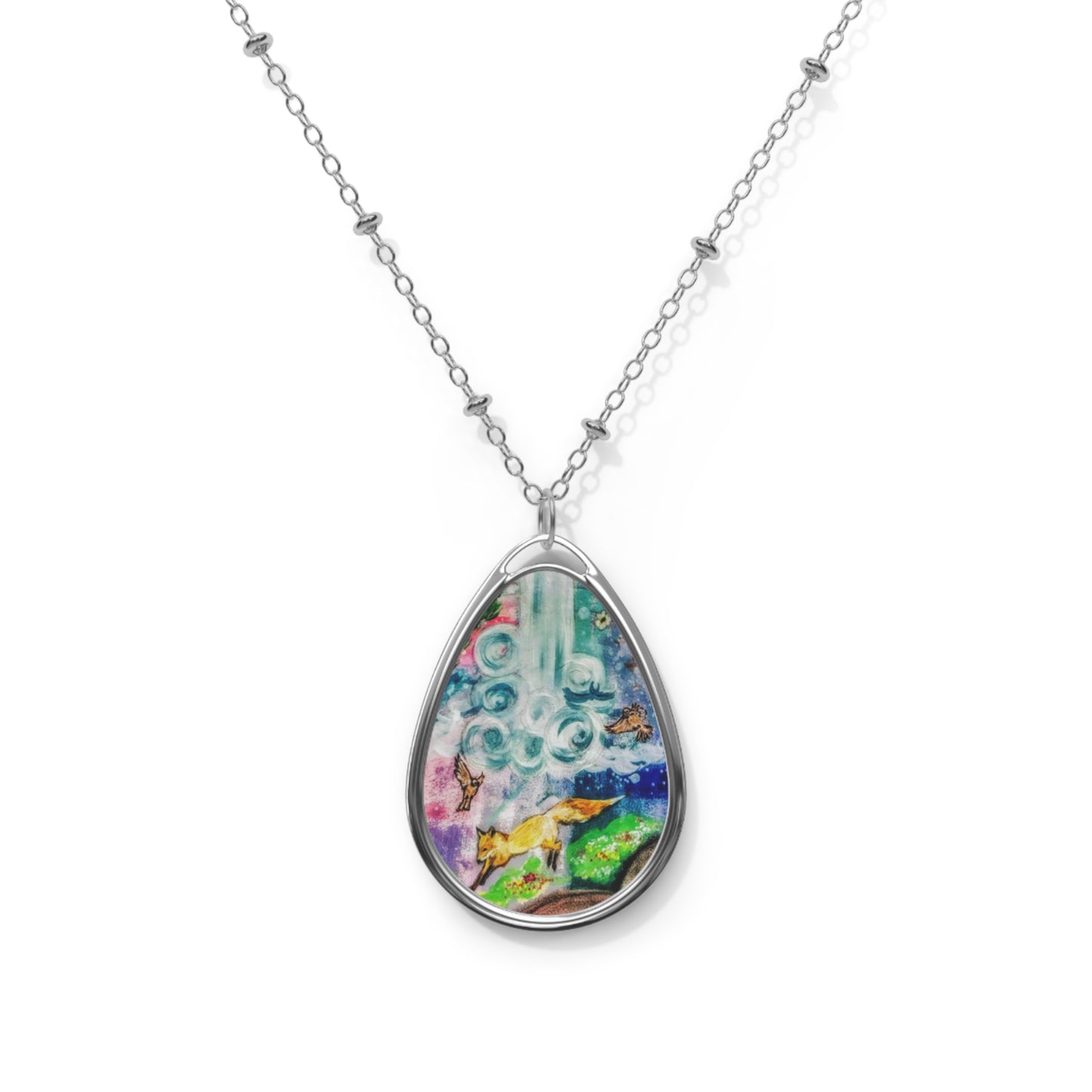 Forest Friends: Charming Critters Art Pendant - Nature lovers, Beautiful Souls Inspiration