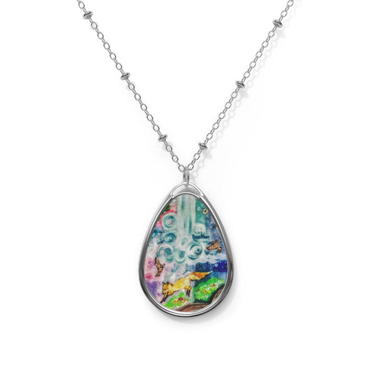 Forest Friends: Charming Critters Art Pendant - Nature lovers, Beautiful Souls Inspiration