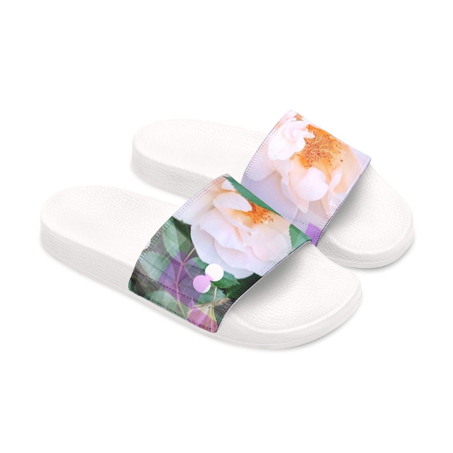 Divine Bouquet:  Women's PU Slide Sandals