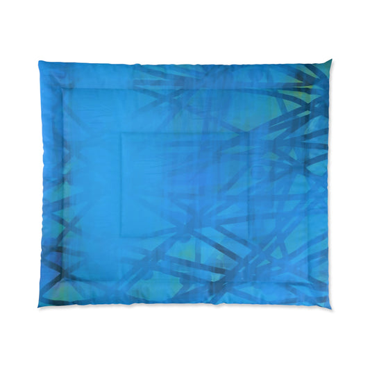 Carmen:  Vibrant Blue Comforter for Bed for High Vibe Relaxed Atmosphere