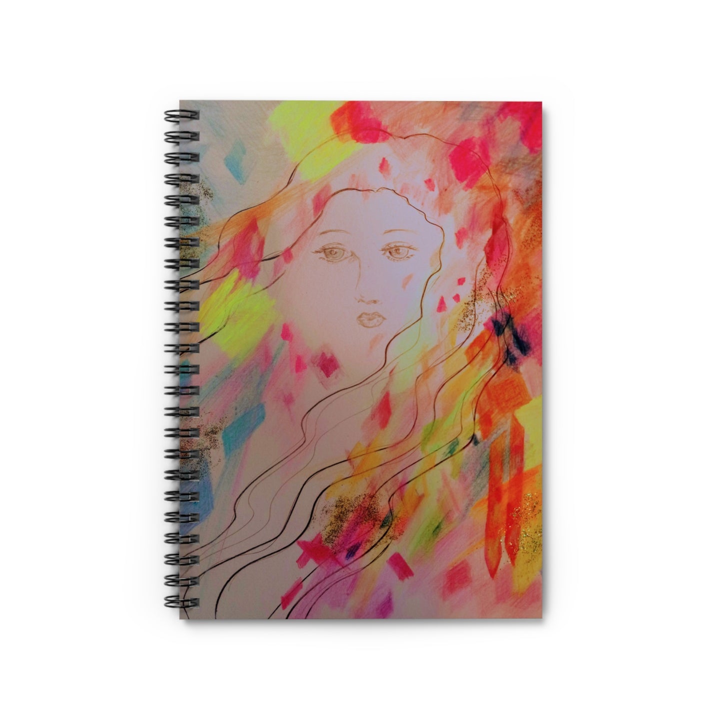 Angel Friend:  Spiral Notebook - Ruled Line