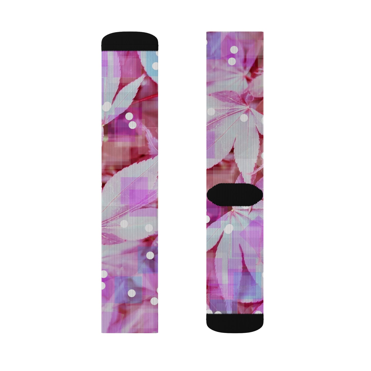 Maple Wine:  Sublimation Socks