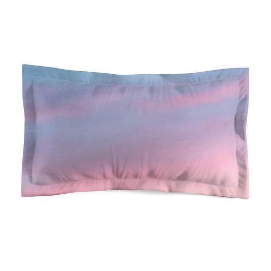 Soothing Sky:  Microfiber Pillow Sham King