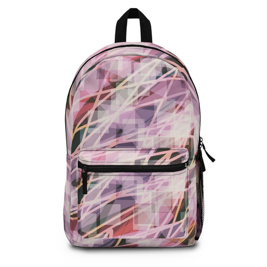 Suzie:  Stylish Abstract Backpack, Everyday Bag, Carryon, Gym bag, Fashion Tote, Art-Inspired Travel Pack