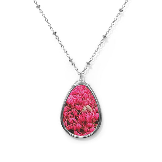 Sweet Birds: Oval Necklace