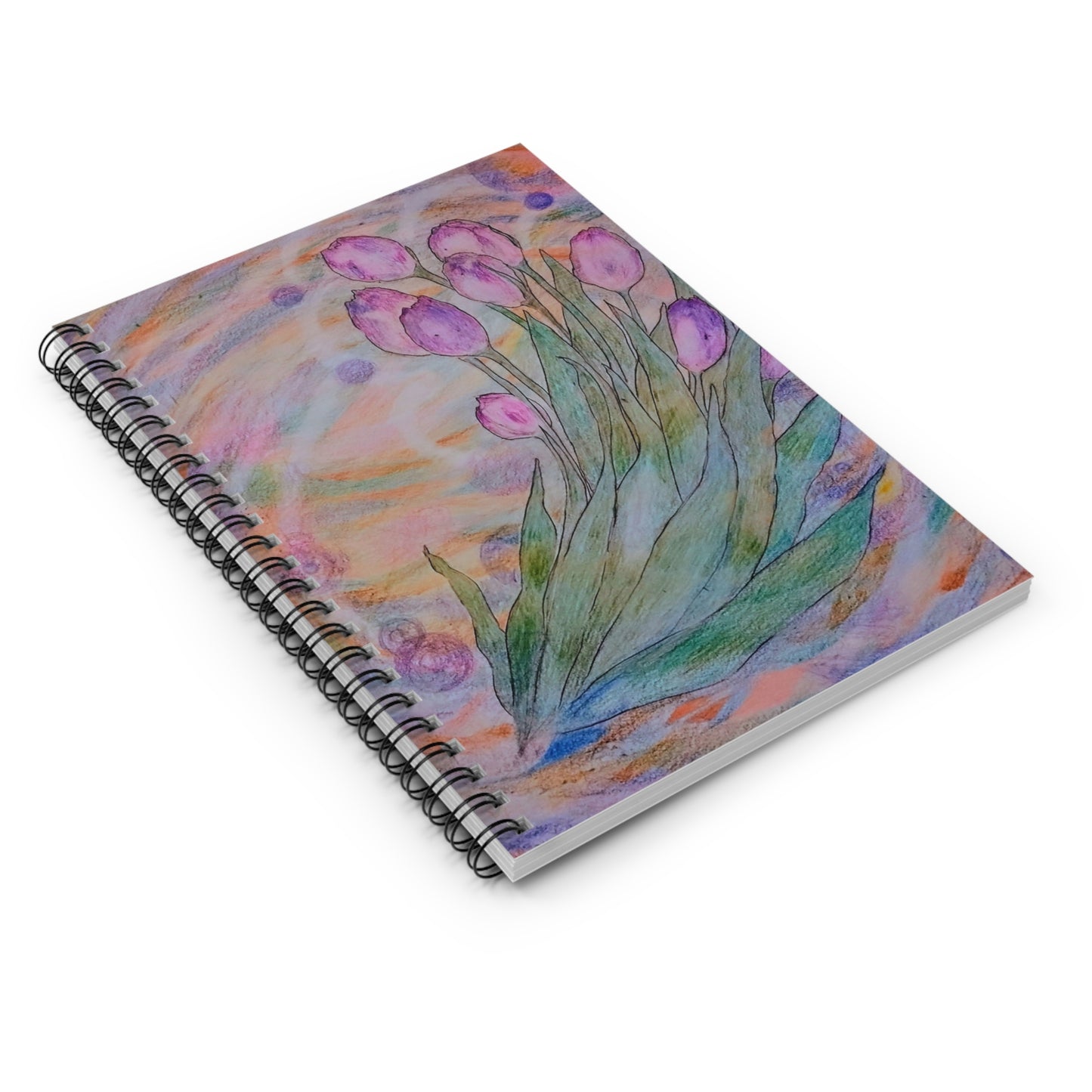 Breathing Tulips:  Spiral Notebook - Ruled Line